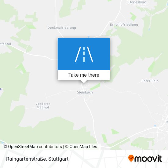 Raingartenstraße map