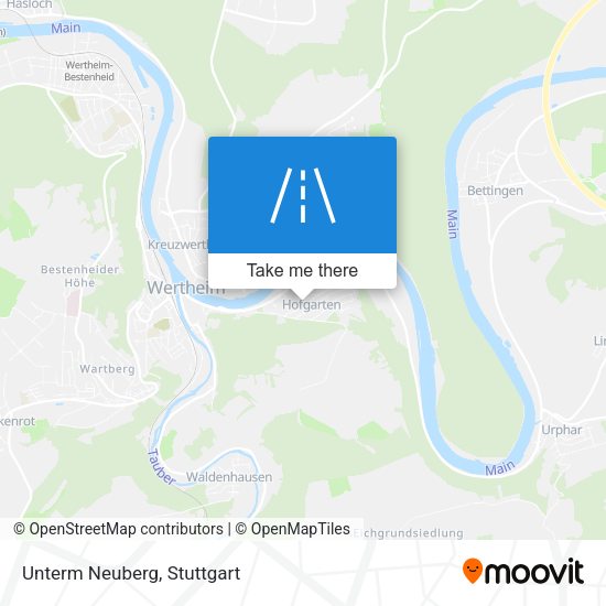 Карта Unterm Neuberg