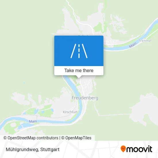 Карта Mühlgrundweg