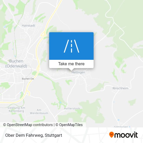 Ober Dem Fahrweg map