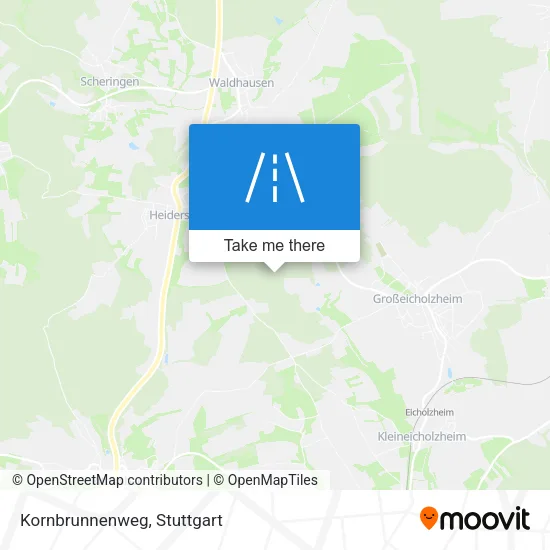 Карта Kornbrunnenweg