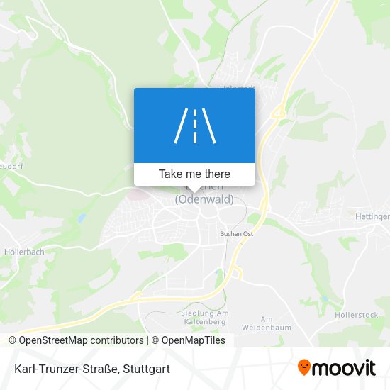Karl-Trunzer-Straße map