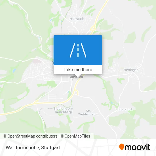Карта Wartturmshöhe