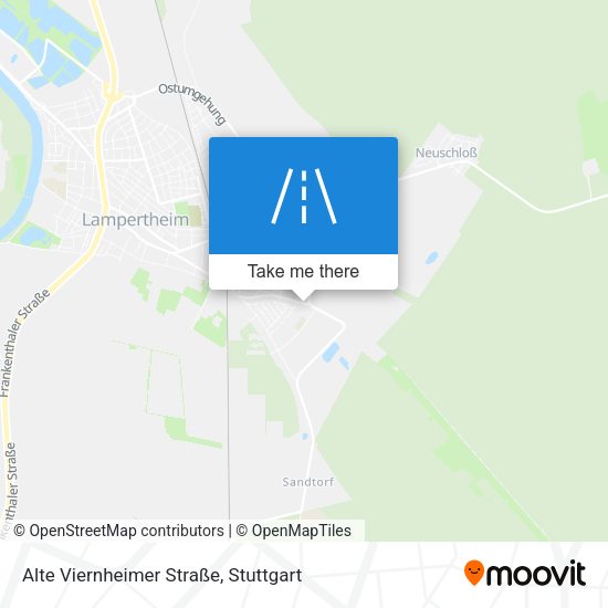 Alte Viernheimer Straße map