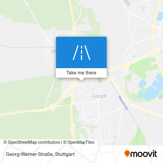 Карта Georg-Werner-Straße