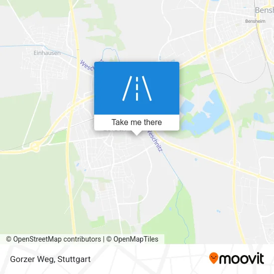 Карта Gorzer Weg