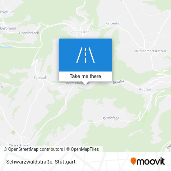 Schwarzwaldstraße map