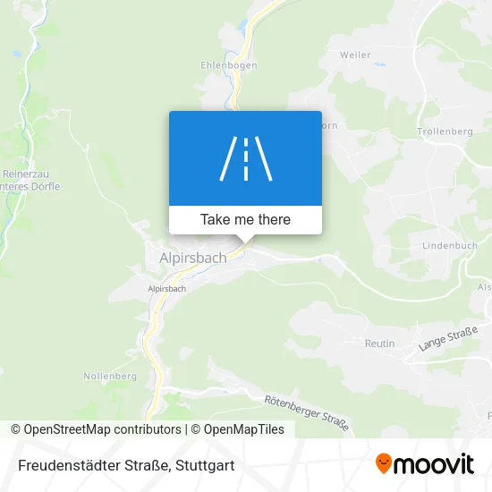 Карта Freudenstädter Straße