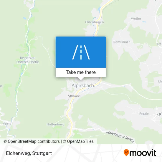 Карта Eichenweg