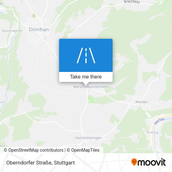 Oberndorfer Straße map