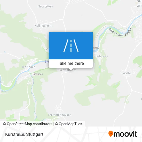 Карта Kurstraße