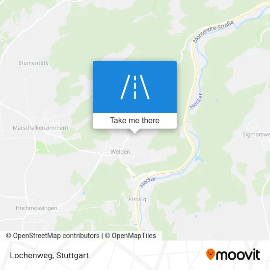 Карта Lochenweg