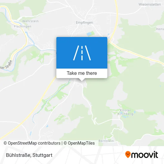 Карта Bühlstraße