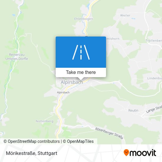 Mörikestraße map
