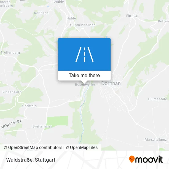 Карта Waldstraße