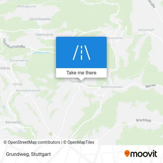 Grundweg map
