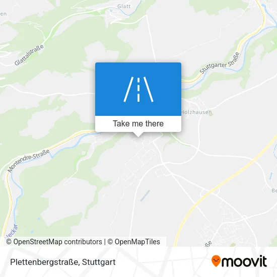 Карта Plettenbergstraße