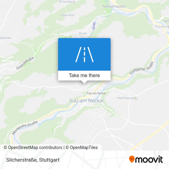 Silcherstraße map
