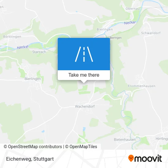 Карта Eichenweg