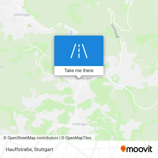 Карта Hauffstraße