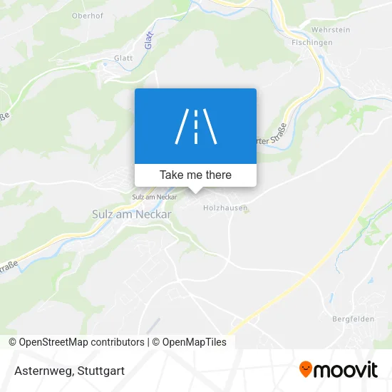 Карта Asternweg