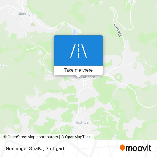 Gönninger Straße map