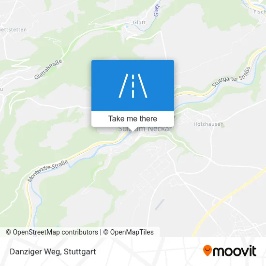 Карта Danziger Weg
