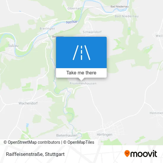 Raiffeisenstraße map
