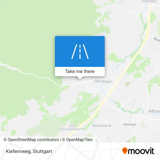 Карта Kiefernweg