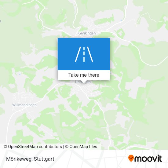 Карта Mörikeweg