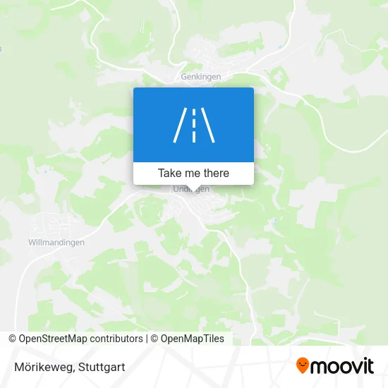 Карта Mörikeweg