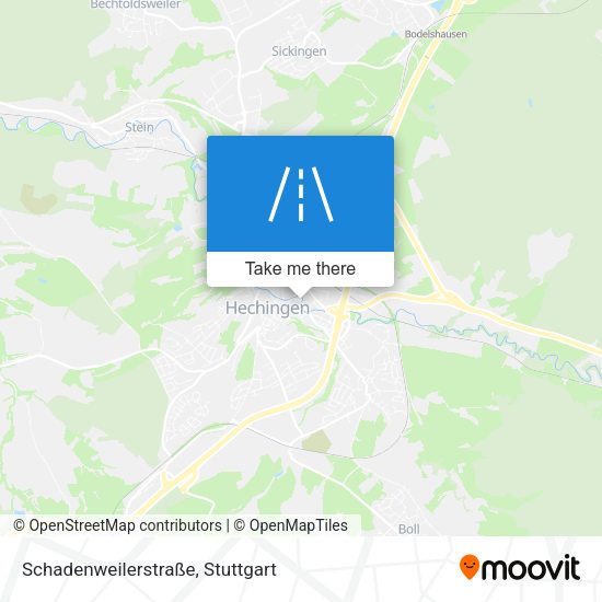 Schadenweilerstraße map