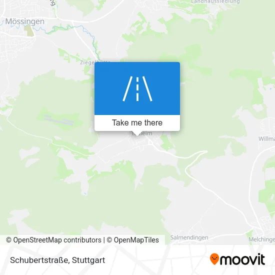 Карта Schubertstraße