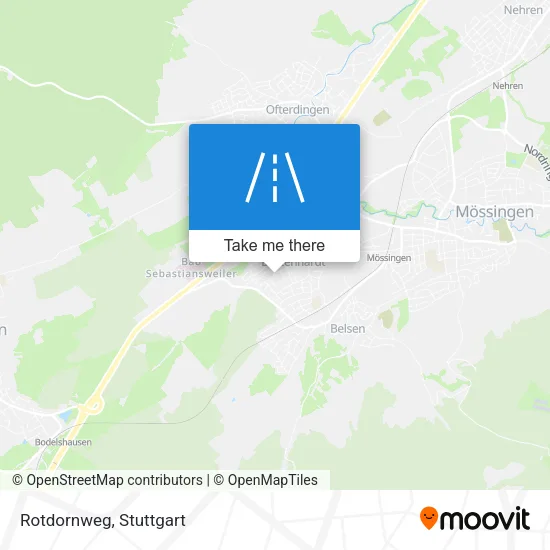 Карта Rotdornweg