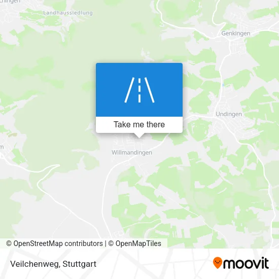 Карта Veilchenweg