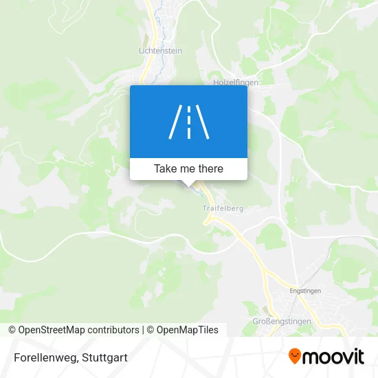 Карта Forellenweg