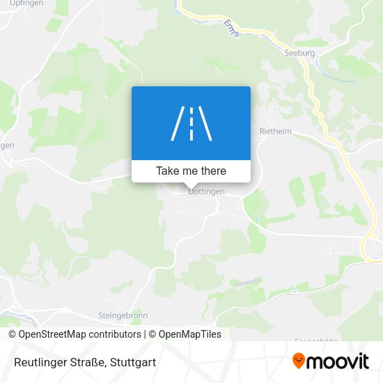 Reutlinger Straße map