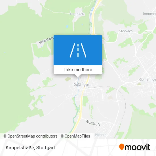 Карта Kappelstraße