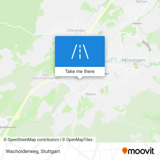 Карта Wacholderweg