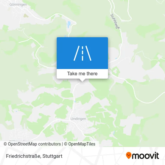 Карта Friedrichstraße