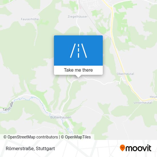 Römerstraße map