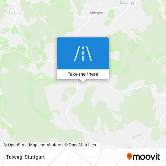 Talweg map