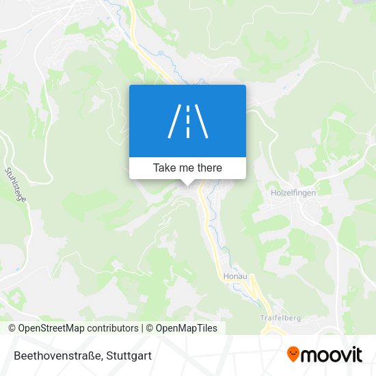 Beethovenstraße map
