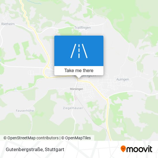 Gutenbergstraße map