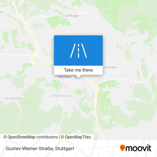 Gustav-Werner-Straße map