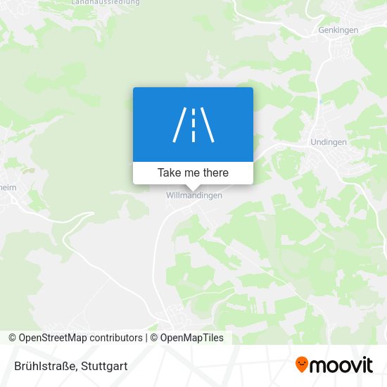 Brühlstraße map