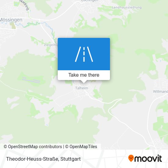 Theodor-Heuss-Straße map