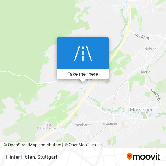 Карта Hinter Höfen