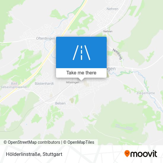 Hölderlinstraße map