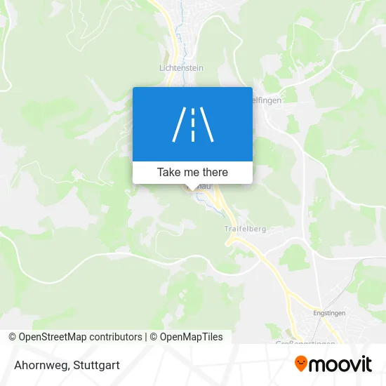 Карта Ahornweg